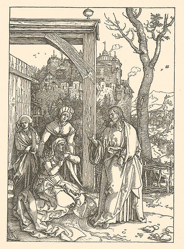 Albrecht Dürer – Kristus sa lúči so svojou matkou (16)
