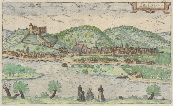 Franz Hogenberg, Joris Hoefnagel – Bratislava v roku 1572 