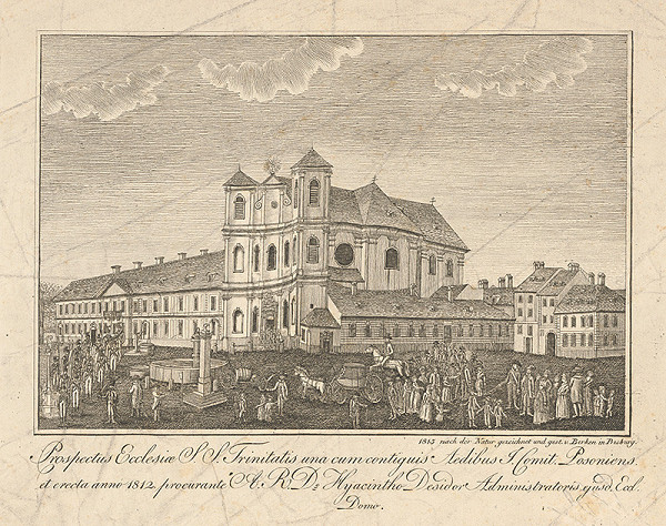 János Berken – Kostol sv.Trojice v Bratislave