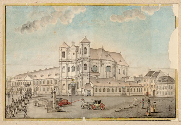 János Berken – Kostol sv. Trojice v Bratislave