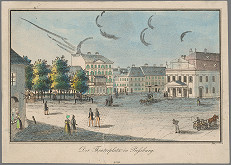 Johann Vincenz Reim – Divadelné námestie (dnes Hviezdoslavovo námestie)  v Bratislave 