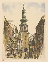 Carl Röhling – Michalská brána v Bratislave 