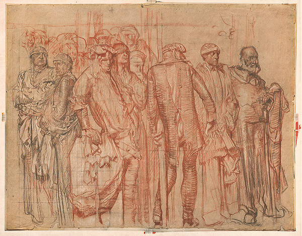 Frank Brangwyn – Štúdie mužských postáv