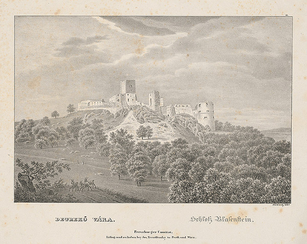 Jozef Anton Lántz – Plavecký hrad 