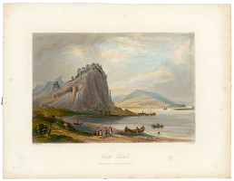 William Henry Bartlett, James Charles Armytage – Hrad Devín v 19. stor. 