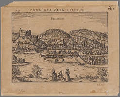 Franz Hogenberg, Joris Hoefnagel – Bratislava z juhu 