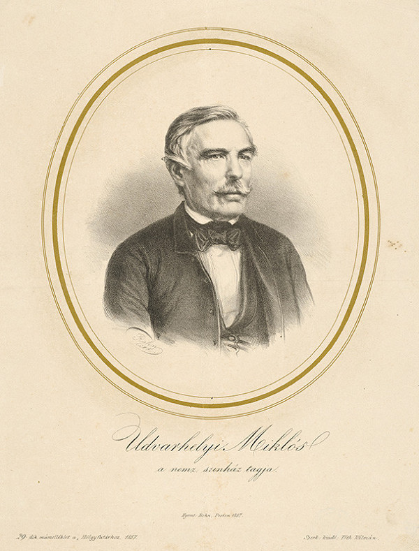 Adolf Rohn – Portrét Mikuláša Udvarhelyiho