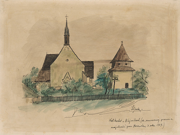 Ladislav Treskoň – katolícky kostol v Hájnikoch 