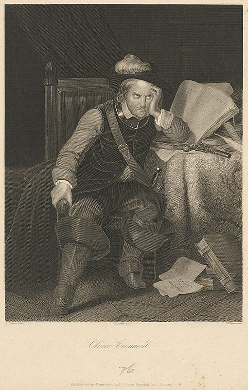 Albert Henry Payne, W. Storock, Louis Somers – Portrét Olivera Cromwella