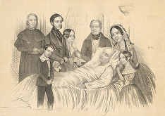 Miklós Szerelmey – Úmrtie uhorského palatína arcivojvodu Štefana 