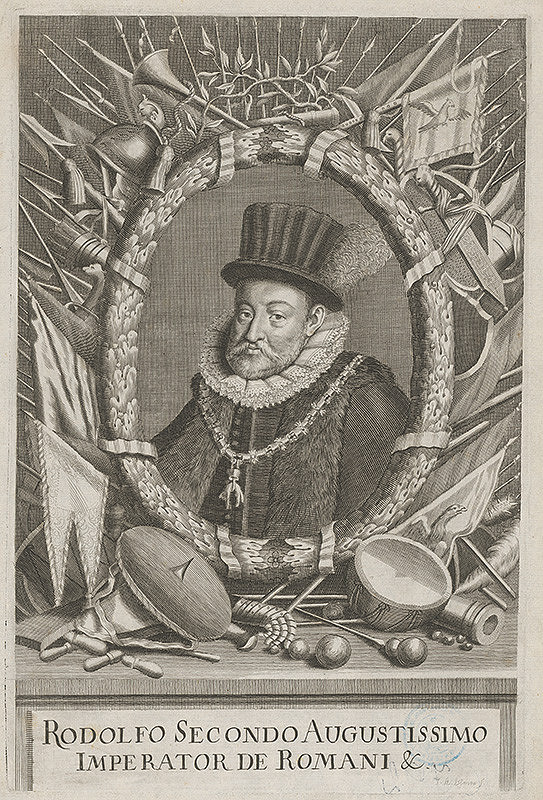 Johann Alexander Böner – Portrét cisára Rudolfa II.