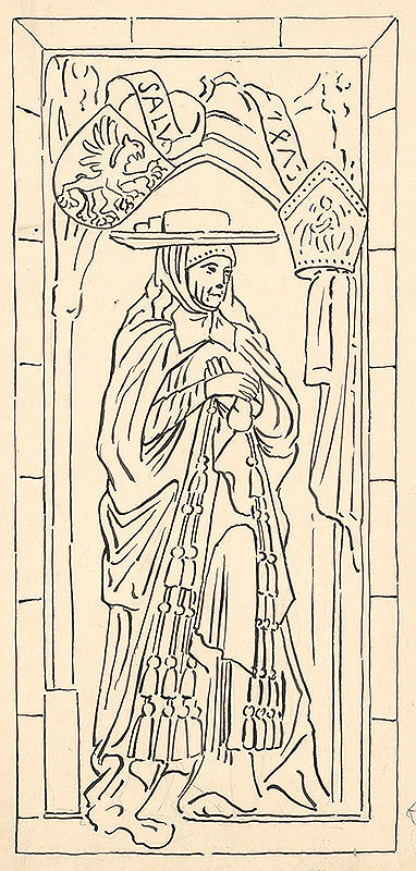 Karol Frech – Náhrobok kardinála J.Schomberga v Chráme sv. Martina v Bratislave 