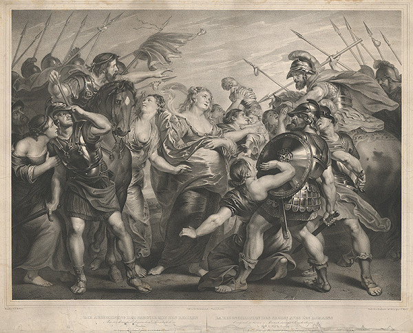 Ferdinand Piloty, Peter Paul Rubens – Zmierenie Sabiniek s Rimanmi