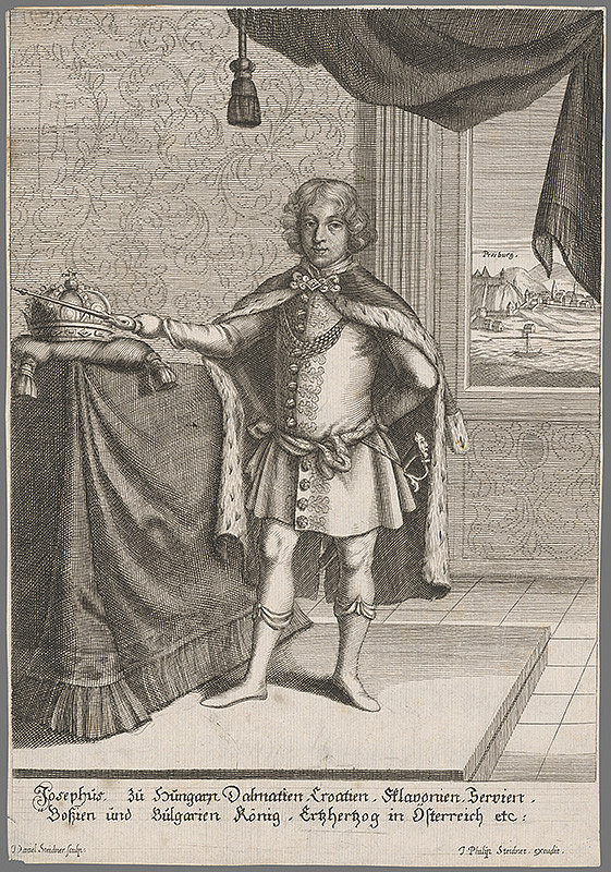 Daniel Steidner – Portrét Jozefa I.