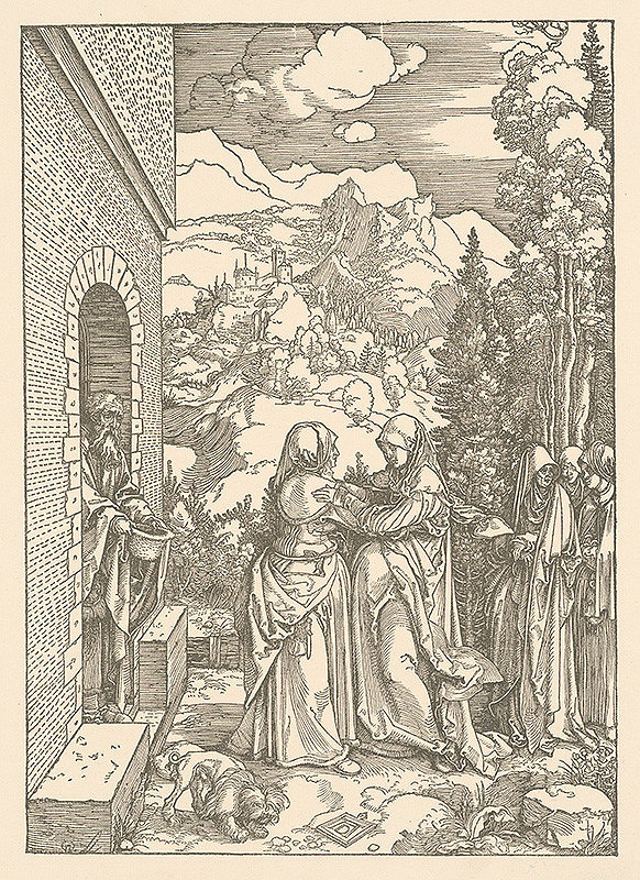 Albrecht Dürer – Navštívenie (7)