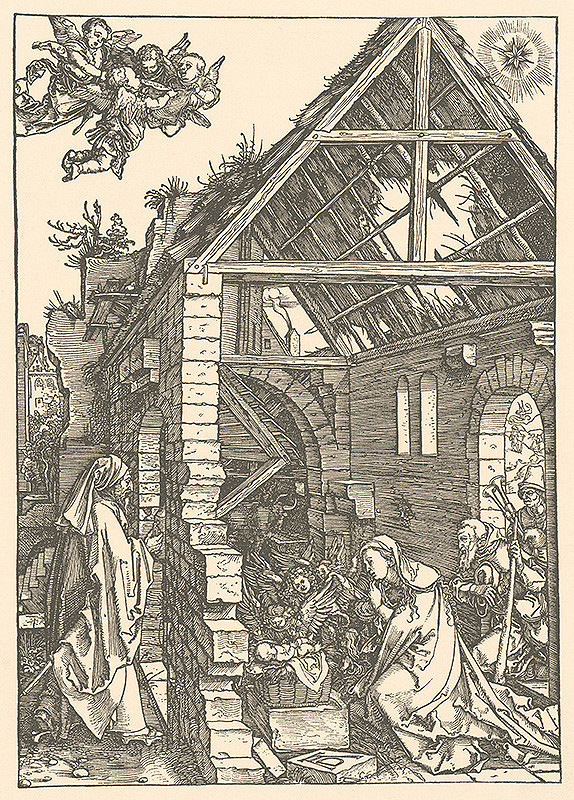 Albrecht Dürer – Klaňanie pastierov