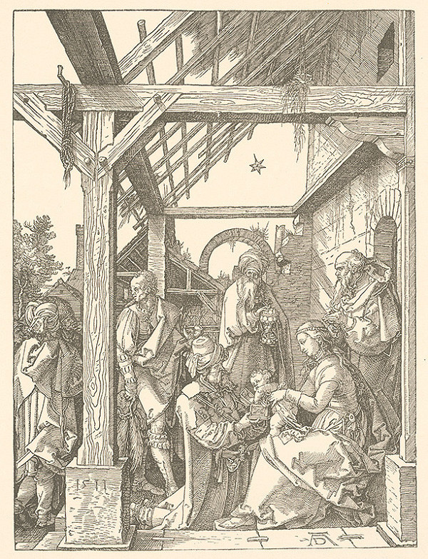 Albrecht Dürer – Kľaňanie troch kráľov