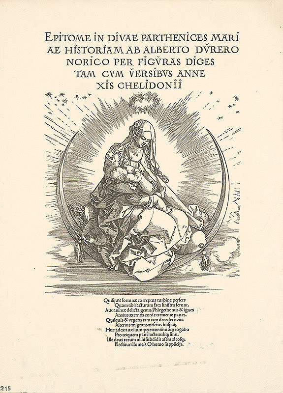 Albrecht Dürer – Mária s dieťaťom