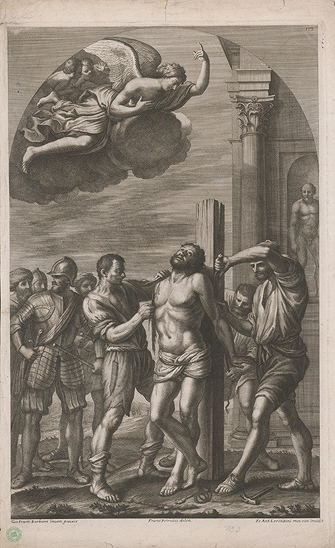 Francesco Petrucci, Guercino, Giovanni Antonio Lorenzini – Mučenie sv. Bartolomeja