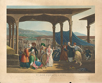 Alexandre Jean Louis Jazet, Paul Lecomte – Trh na otrokyne v Alžíri  