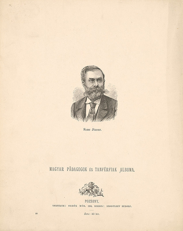 Stredoeurópsky grafik z 19. storočia – Samu József