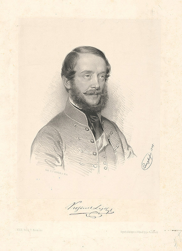Johann Höfelich – Portrét Ľudovíta Kossúta