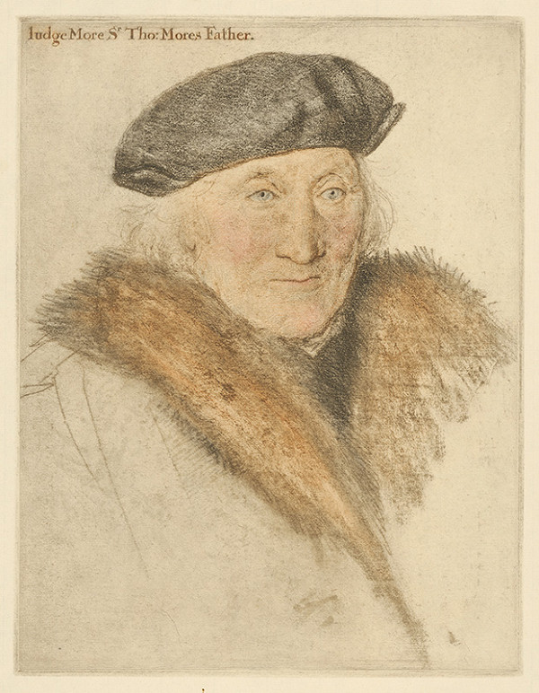 Stredoeurópsky grafik z 1. polovice 20. storočia, Hans Holbein ml. – Portrét sudcu sira Johna Mora