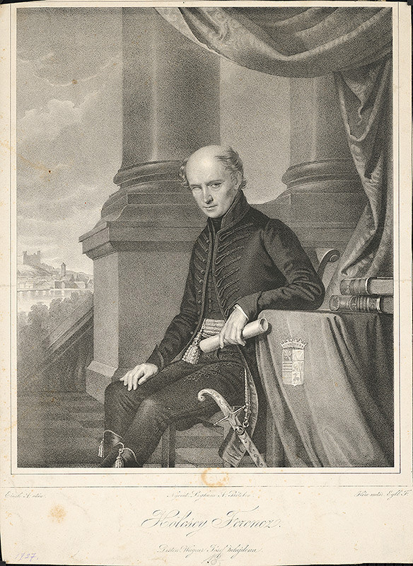 Franz Eybl, Anton Einsle – Portrét Františka Kölcseyho  (1790 - 1838)
