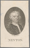 Johann Friedrich Bolt – Portrét Newtona 