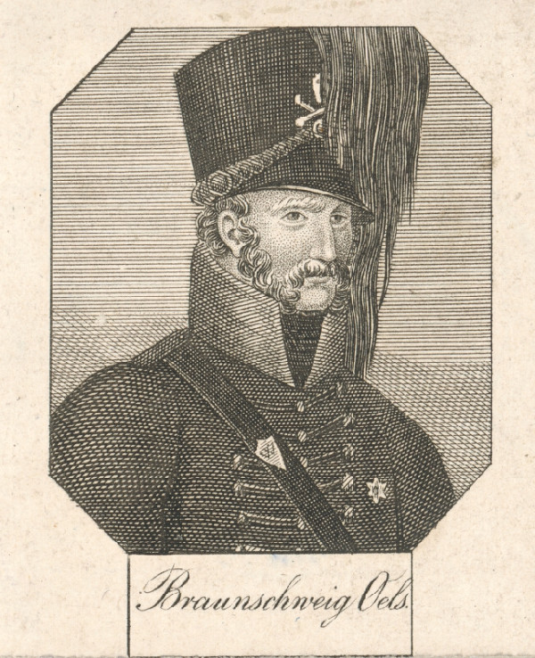 Stredoeurópsky grafik z 1. polovice 18. storočia – Knieža Friedrich Wilhelm von Braunschweig-Oels 
