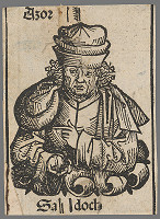 Stredoeurópsky grafik z 1. polovice 16. storočia – Pápež Asor Sah-doch 