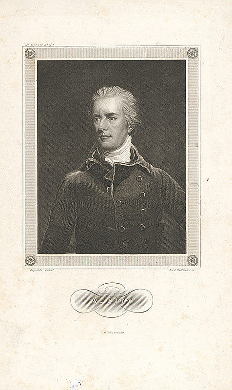 Ludwig Hoffmann, Joshua Reynolds – Portrét W. Fitta 