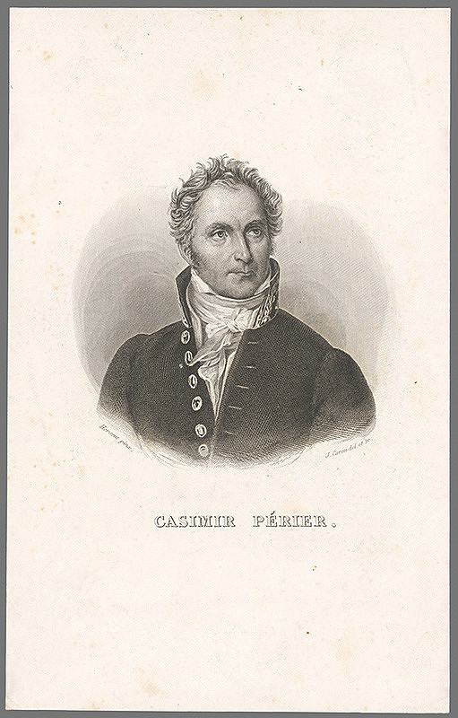 Jules Caron, Etienne Hersent – Portrét Kasimíra Periéra