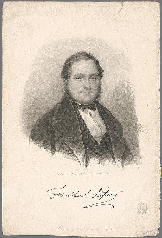 Karl Mahlknecht, Moritz Michael Daffinger – Portrét Adalberta Stiftera