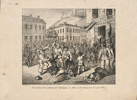 B. Bachmann-Hohmann – Vyhnanie židov z Bratislavy 24. apríla 1848 