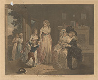 Wiliam Ward, George Morland – Návšteva v škole 