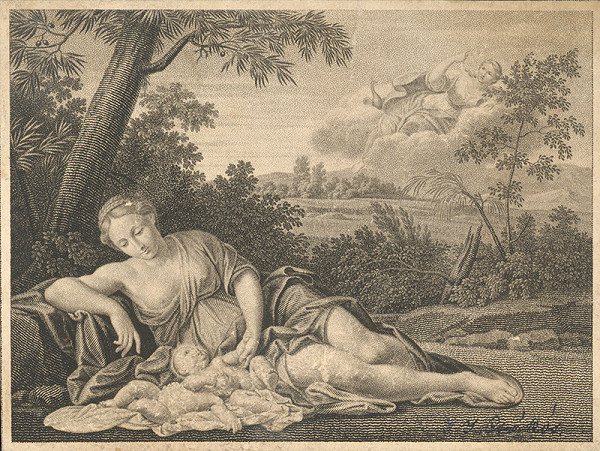 Stredoeurópsky autor z 18. - 19. storočia – Matka s novorodeniatkami