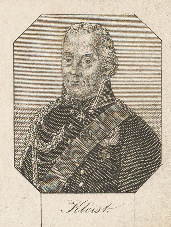 Stredoeurópsky grafik zo začiatku 19. storočia – Portrét generála Kleista