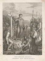 François Jacques Oberthür – Svätý Fridolín prisahá na kríž 