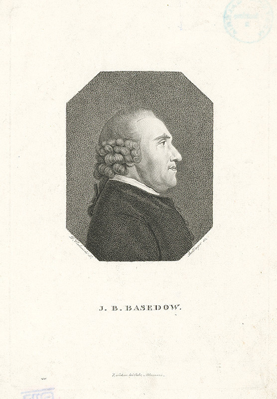 Friedrich Wilhelm Bollinger, Daniel Nikolaus Chodowiecki – J. B. Basedow