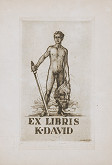 Carl Hermann Holzhey – Ex libris K.David 