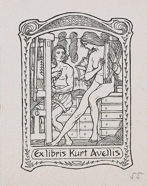 Neznámy autor – Ex libris Kurt Avellis