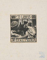 Hans von Hayek – Ex libris Dr. Ernst Fischer 
