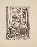 Michel Fingesten – Ex libris Dr.med. Karl Knauf 