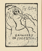 Michel Fingesten – Ex libris Dr.Fingesten 