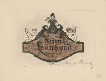 Ilona Wittrisch – Ex libris Heini Leonhard 