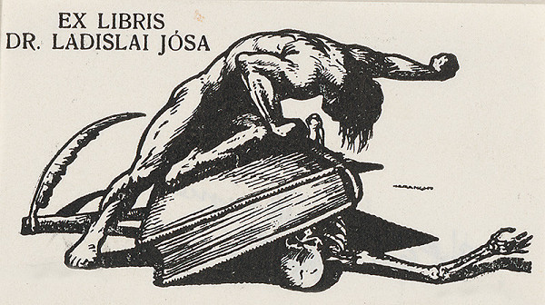 Jenő Haranghy – Ex libris Dr. Ladislai Jósa