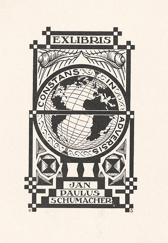 Neznámy autor – Ex libris Jan Paulus Schumacher