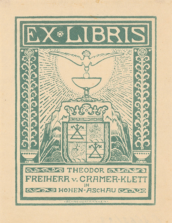 Bô Yin Râ – Ex libris Theodor Freiherr v.Cramer-Klett