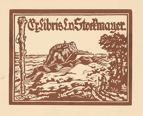 Stredoeurópsky grafik z 20. storočia – Ex libris L.v.Stockmayer